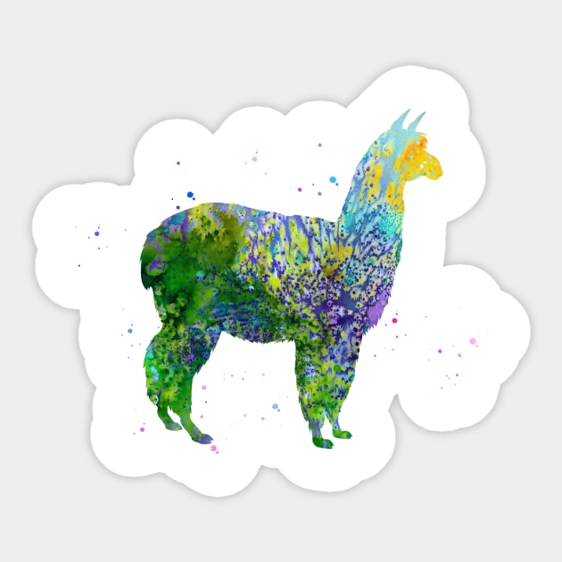 Alpaca Sticker by erzebeth